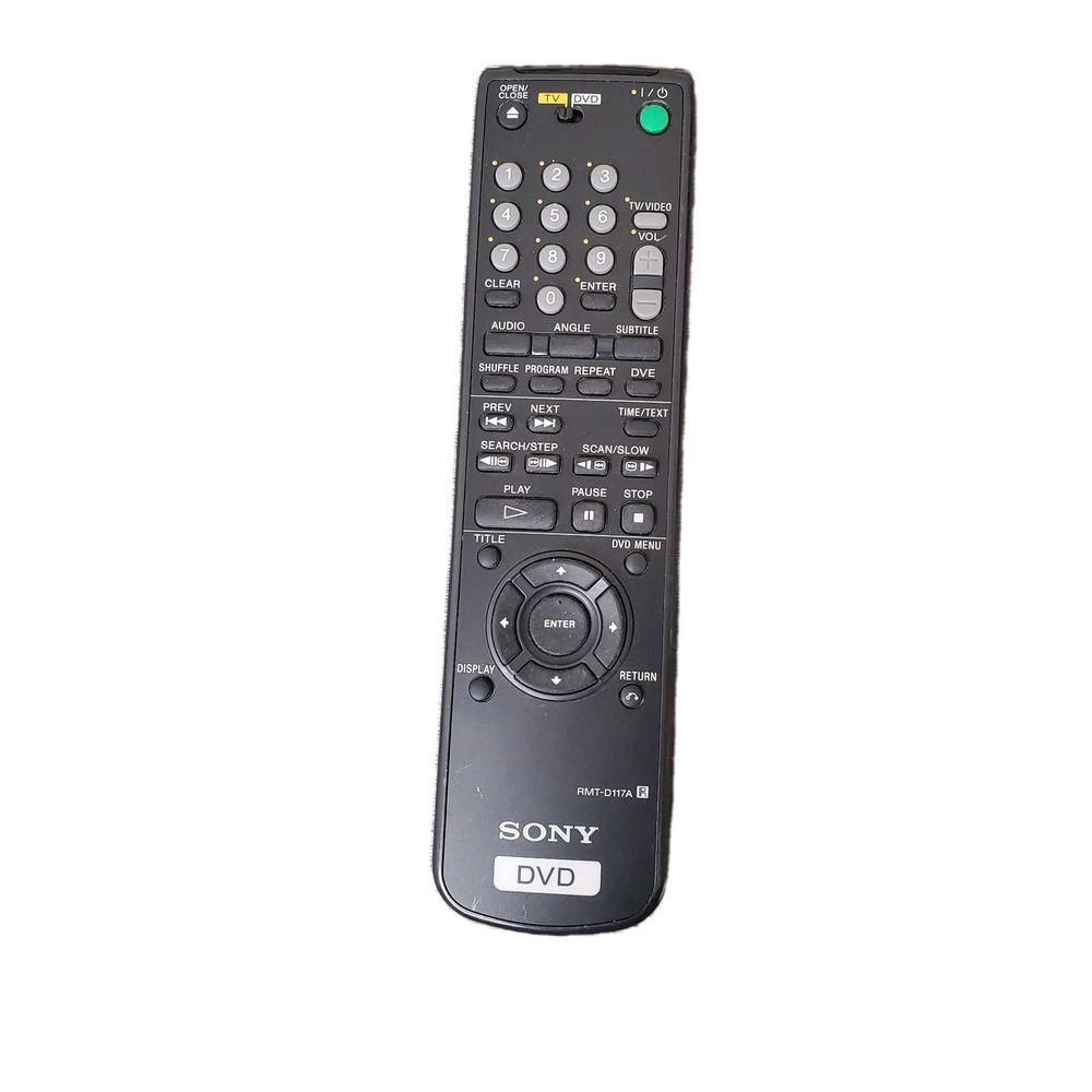 Sony‎ RMT-D117A DVD Player Remote Control Tested Working